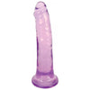 Lollicock Slim Stick 8in Grape Ice - Lifelike Handcrafted PVC Dong for Sensational Pleasure - Model LS-8GI - Unisex - Perfect for Intimate Stimulation - Vibrant Grape Ice Color