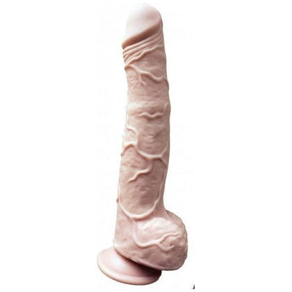 Skinsations Cockasaurus 11 inches Realistic Dildo for Intense Pleasure - Beige - Adult Naughty Store