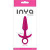 Inya Prince Small Anal Plug - Model P-45 - Unisex - Intense Pleasure - Pink - Adult Naughty Store