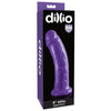 Dillio Purple 8-Inch Slim Realistic Dildo - Model D8SRL - Female Pleasure - Purple - Adult Naughty Store