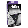 Dillio Purple Perfect Fit Harness - Versatile Strap-On Dildo System for Ultimate Pleasure (Model DPH-2001) - Unisex - Compatible with Suction-Cup Dildos - Adjustable Straps - Purple - Adult Naughty Store