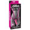 Pipedream Dillio 7-Inch Strap-On Suspender Harness Set - Pink: Ultimate Pleasure for All Genders - Adult Naughty Store