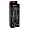 PDX Elite Vibrating Roto-Teazer Black - Powerful Automated Masturbator for Men - Pleasure and Sensation in Every Stroke