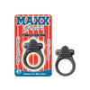 Maxx Gear Stimulation Ring - Black Silicone Cock Ring for Enhanced Pleasure - Model XR-2021 - Waterproof - 2.5 Inches Long - 1.88 Inches Diameter - Adult Naughty Store