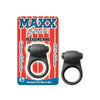 Maxx Gear Pleasure Vibrating Ring - Model XG-VR01 - Unisex - Enhanced Couples Pleasure - Black - Adult Naughty Store