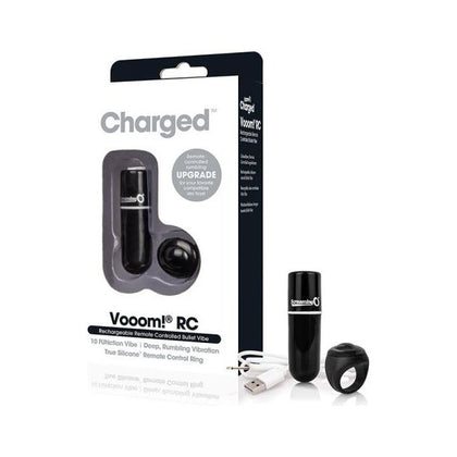 Screaming O Charged Vooom Remote Control Bullet - Black

Introducing the Sensational Screaming O Charged Vooom Remote Control Bullet - The Ultimate Pleasure Powerhouse for Unforgettable Moments of Intimacy!