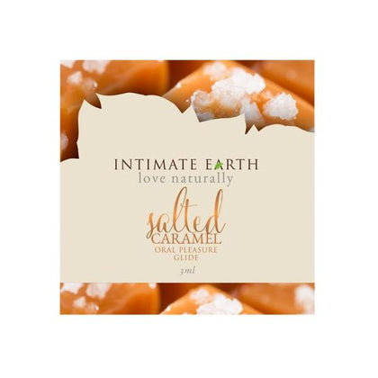 Intimate Earth Salted Caramel Flavored Glide Foil .10oz

Introducing the Intimate Earth Salted Caramel Flavored Glide - A Tempting Delight for Sensual Pleasure - Adult Naughty Store