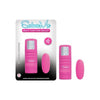 Seduce Me Multi Function Bullet Vibrator - Model SM-4P - Women's Clitoral Stimulation - Pink - Adult Naughty Store