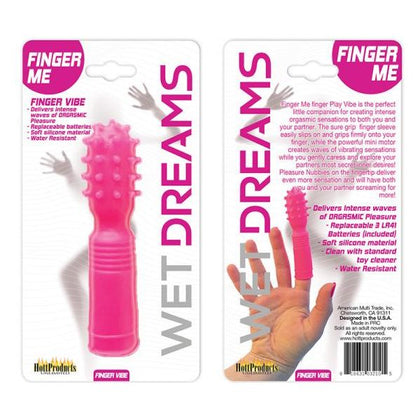 Wet Dreams Finger Me Single Motor Finger Play Vibe Magenta

Introducing the Wet Dreams Finger Me Single Motor Finger Play Vibe Magenta - The Ultimate Pleasure Companion for Intimate Moments