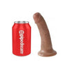 King Cock 6 inches Realistic Tan Dildo for Lifelike Pleasure - Adult Naughty Store