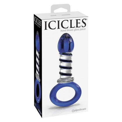 Icicles #81 Hand-Blown Glass Wand - Model 81 - Unisex Anal and Prostate Pleasure - Elegant Clear Glass