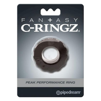 Fantasy C-ringz Peak Performance Ring Black - Enhance Your Pleasure with the Ultimate Erection Enhancer