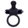 Adam's Fantasy C Ringz Vibrating Silicone Super Ring - Model X1 - Male - Enhance Erection & Pleasure - Black - Adult Naughty Store