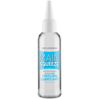 Main Squeeze Water Based Lubricant - The Perfect Companion for Your Main Squeeze Stroker - Model XYZ123 - Unisex - Enhances Pleasure and Reduces Friction - Clear