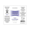 Main Squeeze Toy Cleaner - Hygienic Formula for Effective Cleansing of All Sex Toys - Model MS-4 - Unisex - For a Clean and Pleasurable Experience - 4 fl oz - Clear - Adult Naughty Store