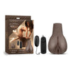 Doggy Style Deanna Vibrating Realistic Masturbator - Model DS-001 - Male - Dual Entry - Chocolate Brown - Adult Naughty Store