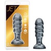 Jet Bruiser Carbon Metallic Black Pro-Sized Butt Plug for Advanced Pleasure - Model Number: JB-CPB001 - Adult Naughty Store