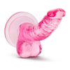 Naturally Yours 4 inches Mini Cock Pink Dildo - A Petite Pleasure Delight for Intense G-Spot or Prostate Stimulation - Adult Naughty Store