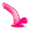 Naturally Yours 4 inches Mini Cock Pink Dildo - A Petite Pleasure Delight for Intense G-Spot or Prostate Stimulation - Adult Naughty Store