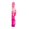 Introducing the Butterfly Thruster Mini Rabbit Vibrator Pink - Your Ultimate Pleasure Companion - Adult Naughty Store