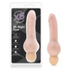 X5 Plus Mr Right Now Vibrating Dildo Beige - Beginner-Friendly, Waterproof, Multispeed Pleasure Toy for All Genders - Adult Naughty Store