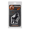 Oxballs Unit-X Stretch Cocksling - Versatile Cock and Ball Ring for Enhanced Pleasure - Black