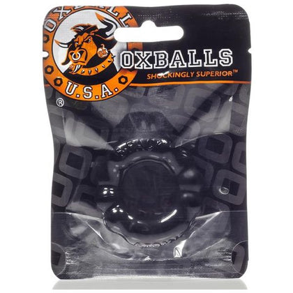 Oxballs 6-Pack Black Skinflex-TPR Cockring Set for Enhanced Pleasure - Model X123 - Male - Intensify Your Experience with Stretchable and Resilient Cockrings