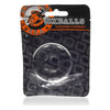 Oxballs Do-nut-2 Large Clear Cockring for Men, Enhances Pleasure and Provides Support - Adult Naughty Store