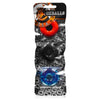 Oxballs Ringer Flex-TPR Do-nut-1 Small Cock Rings, 3-Pack, Multicolor - Adult Naughty Store