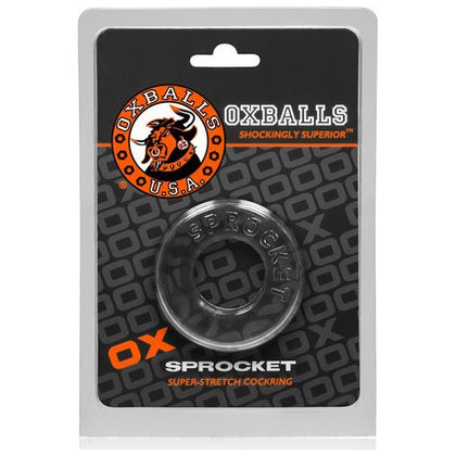 Oxballs Sprocket Cockring - Model SPC-001 - Male - Enhance Pleasure - Clear