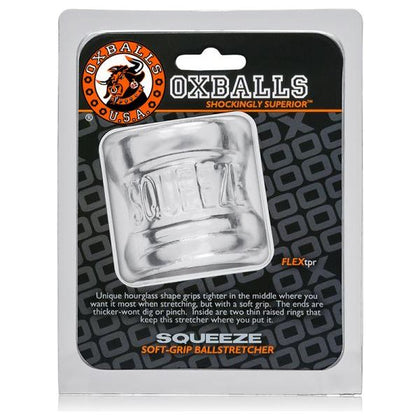 Oxballs Squeeze Ball Stretcher - Clear: A Sensational Lightweight and Compact Male Genital Enhancer for Intensified Pleasure