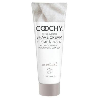 Introducing the Sensual Bliss Coochy Shave Cream - Au Natural 7.2 fl oz: A Luxurious Essential for Effortless Intimacy