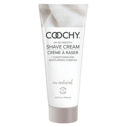 Introducing the Sensual Bliss Coochy Shave Cream - Au Natural 12.5oz: A Luxurious Essential for Effortless Intimate Grooming