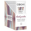 Introducing the Sensual Bliss Coochy Island Paradise Shave Cream - Foil Packets, 15ml (24pc Display) - Adult Naughty Store