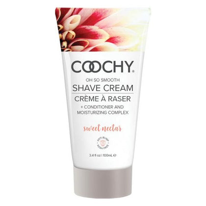 Introducing the Coochy Shave Cream Sweet Nectar 3.4oz - A Luxurious Shaving Experience for Effortless Glide and Skin Protection
