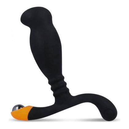 Nexus Ultra Si Silicone & Polypropylene Massager - Black-orange - Adult Naughty Store