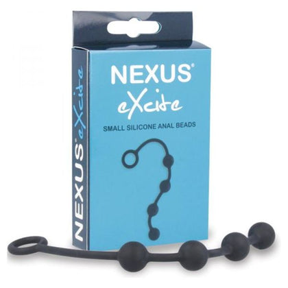 Nexus Excite Silicone Anal Beads - Black
