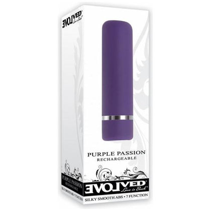 Evolved Petite Passion Rechargeable Bullet Vibrator - Model P-7, Unisex, Clitoral Stimulation, Silky Smooth Texture, Black - Adult Naughty Store