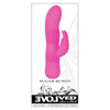 Evolved Sugar Bunny Silicone Rechargeable Rabbit Vibrator - Model SB-10 - For Women - Dual Stimulation - Pink - Adult Naughty Store