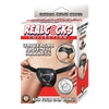 Real Cocks Universal True Fit Harness Black - Premium Strap-On Harness for Ultimate Pleasure - Adult Naughty Store