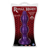 Royal Hiney Red The Queen Purple Butt Plug - Adult Naughty Store