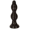 Curve Toys Royal Hiney Red The Queen Black Butt Plug - Model RH-BP-001 - Unisex Anal Pleasure - Intense Vibrations - Sleek and Sensual Design - Adult Naughty Store