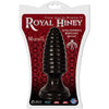 Curve Toys Royal Hiney Red The Marshal Black Butt Plug - Model RH-MB-001 - Unisex Anal Pleasure Toy