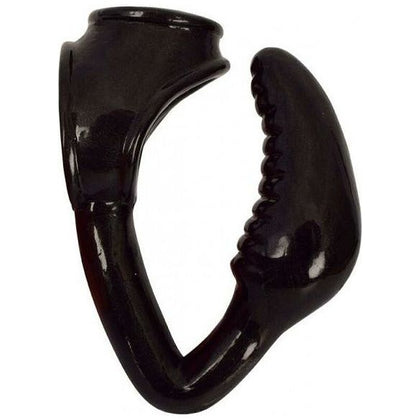 Royal Hiney Red The Earl Black Cock Ring Butt Plug Combo