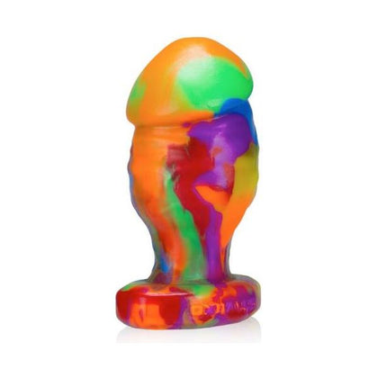 Oxballs Honcho-2 Silicone Butt Plug - Medium - Rainbow, for Ultimate Pleasure and Sensual Delights - Adult Naughty Store