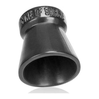Oxballs Cone Of Shame Silicone Chastity Cockring - Model XC-420 - Unisex - Enhances Pleasure - Black