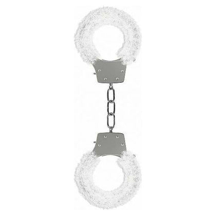 Fetish Fantasy Series Ouch Pleasure Handcuffs - Furry Cuffs White
