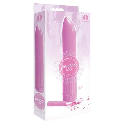The 9's Pastel Vibes Rose Single-Speed Vibrator for Intimate Pleasure in a Delicate Pink Hue