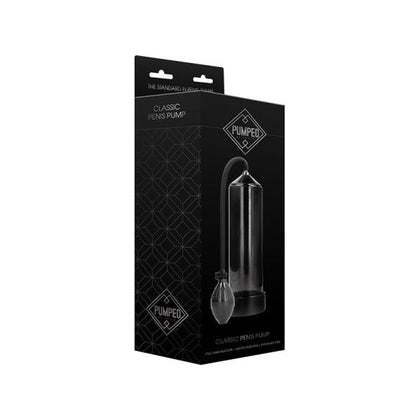Pumped Classic Penis Pump - Model X9 Black: Enhance Your Pleasure with Confidence