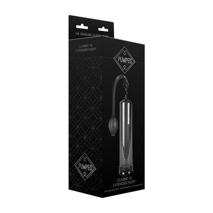 Pumped Classic XL Extender Pump - Black: The Ultimate Male Enhancement Device for Unprecedented Growth and Pleasure